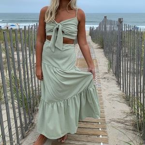 Two Piece Maxi set